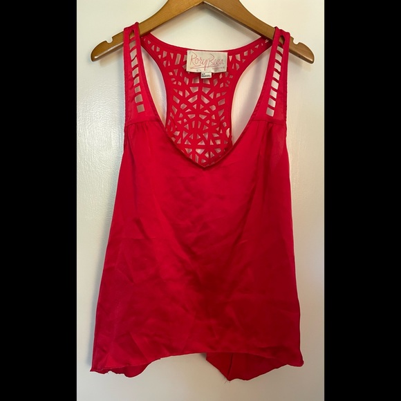EUC Forever 21 Rory Beca Red Tank Top - Picture 1 of 3